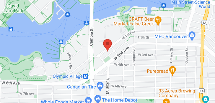 map of 330 W 1ST AVENUE